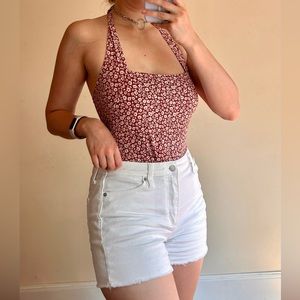Free People Halter Bodysuit M